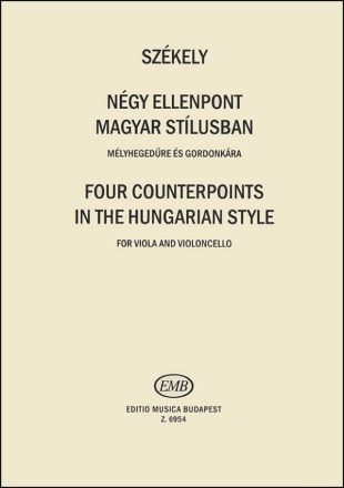 4 Counterpoints Im Ungarischen String Duet Buch
