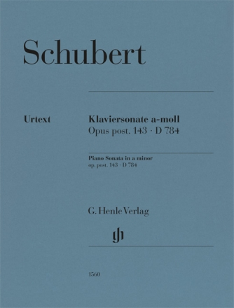 Klaviersonate a-moll op. post. 143 D 784 fr Klavier zu zwei Hnden