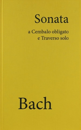 Sonate h-moll  a cembalo obligato e traverso solo Faksimile