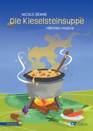 Die Kieselsteinsuppe fr 1-st. Kinderchor und Klavier Partitur