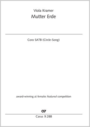 Mutter Erde Coro SATB Partitur