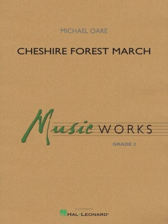 Cheshire Forest March for concert band score and parts