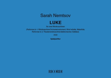 Luke Wind and Percussion Score