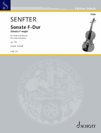 Sonate F-Dur Nr. 2 op. 101 (1943-944) fr Viola und Klavier