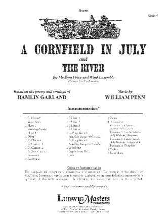 A Cornfield in July & The River (w/e sc) Wind ensemble