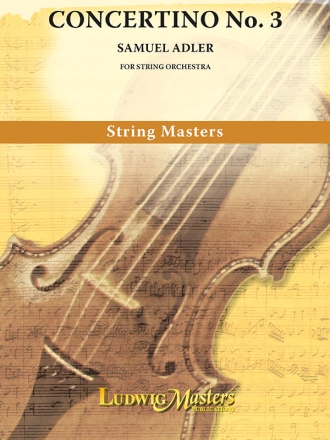 Concertino No. 3  for string orchestra score and parts