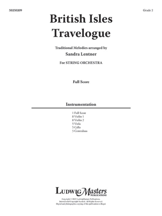 British Isles Travelogue (s/o sc) String Orchestra