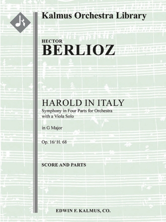 Harold in Italy, Op. 16/ H. 68 Full Orchestra