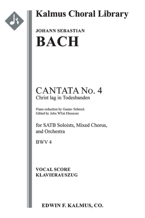 Cantata 4 Christ lag in Todesbanden VOC Mixed voices