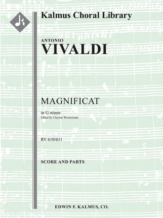 Magnificat in G minor, RV 610/611 (f/o) Full Orchestra