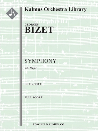 Symphony In C (f/o sc) Full Orchestra