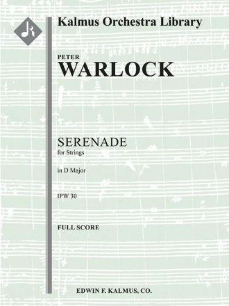 Serenade for Strings (s/o sc) String Orchestra