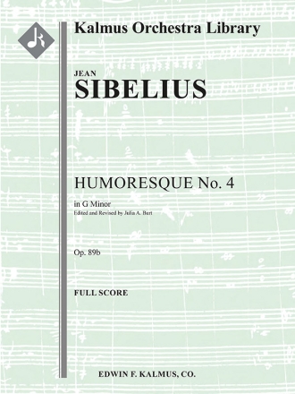 Humoresque No. 4 (s/o sc) String Orchestra