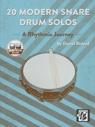 20 Modern Snare Drum Solos Drums & Percussion albums