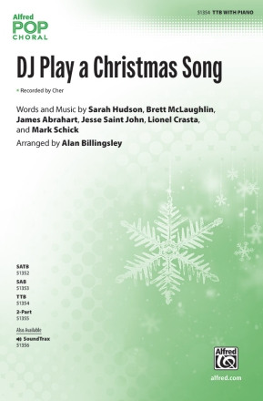DJ Play a Christmas Song TTB Lower voices