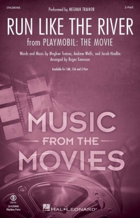 Run Like the River (from Playmobil: The Movie) 2-Part Choir Choral Score