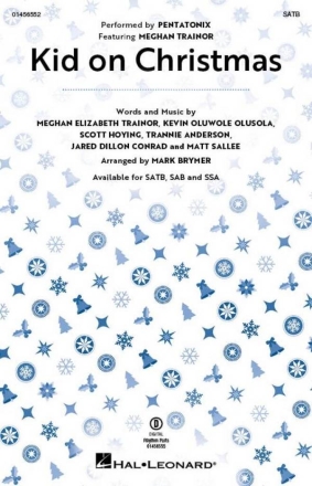 Kid On Christmas SATB Choral Score
