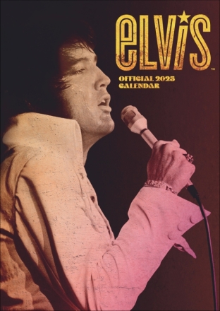 Elvis - Official 2025 Calendar  Elvis Posterkalender 2025