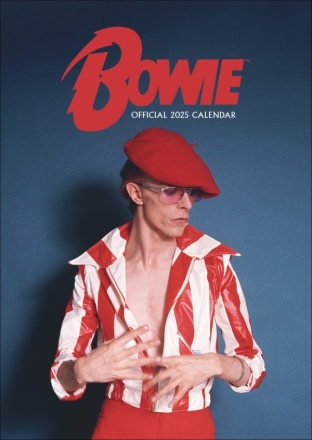 Bowie - Official 2025 Calendar  Bowie Posterkalender 2025