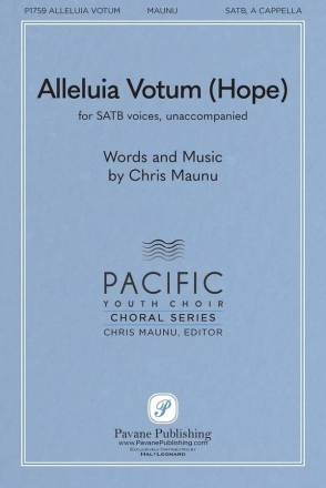 Alleluia Votum SATB Divisi Choral Score