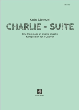 Charlie-Suite  fr 3 Gitarren Partitur und Stimmen