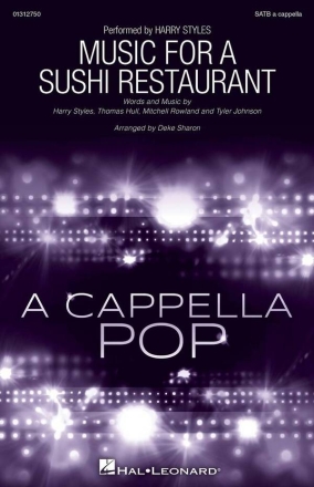 Music for a Sushi Restaurant SATB a Cappella Choral Score