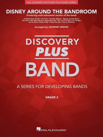 Disney Around the Bandroom for concert band/harmonie score and parts