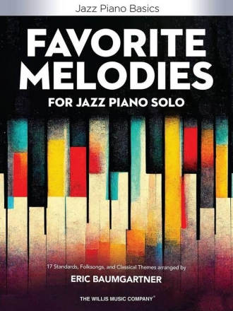 Favorite Melodies for Jazz Piano Solo Piano Book