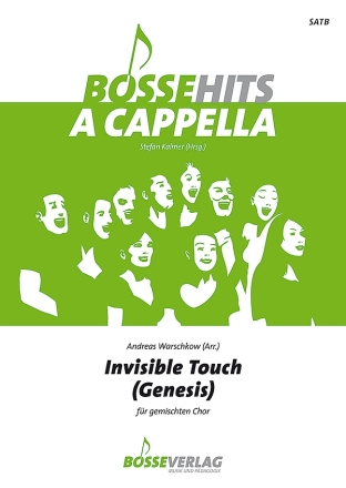 Invisible Touch f�r gem Chor a cappella Chorpartitur
