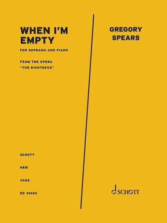 When Im empty Sopran und Klavier