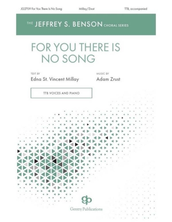 For You There Is No Song TTB Choral Score