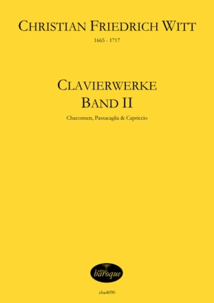 Clavierwerke Band 2 (Chaconnen, Passacaglia & Capriccio) fr Klavier