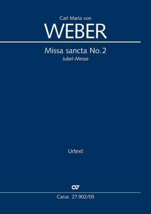 Missa sancta No.2 fr Soli, gem Chor und Orchester Klavierauszug