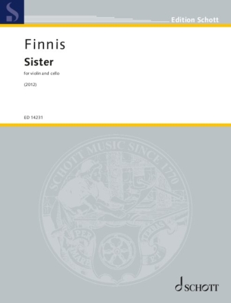 Sister for violin and cello 2 scores
