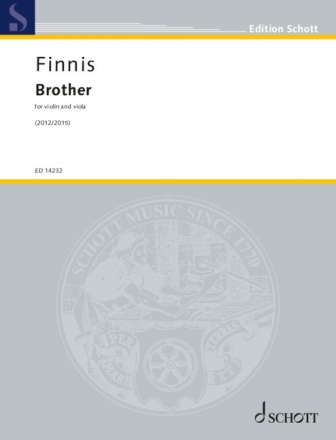 Brother for violin and viola 2 scores
