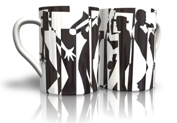 Tasse 'Jazz'  Bone China Mug