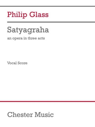 Satyagraha Opera Vocal Score