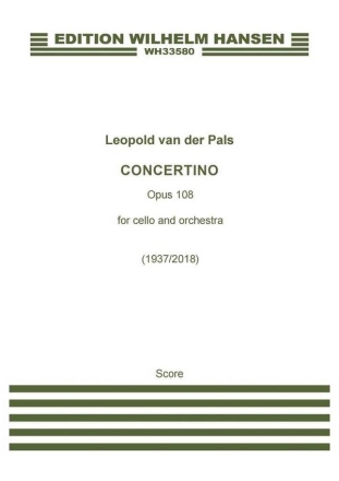 Concertino For Cello And Orchestra Orchestra and Cello Score
