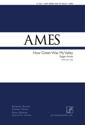 How Green Was My Valley SATB and Cello Choral Score