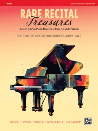 Rare Recital Treasures, Book 1 Piano Albums