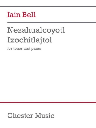 Nezahualcoyotl Ixochitlajtol Gesang mit Klavier Libro [tapa blanda]
