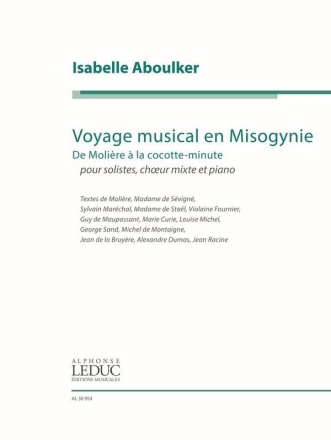 Voyage musical en Misogynie Gemischter Chor mit Ensemble Buch