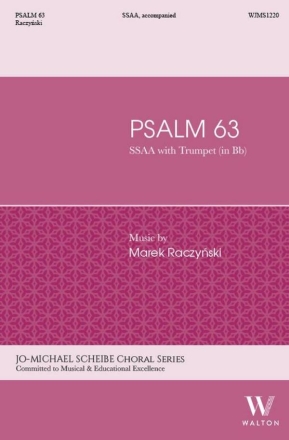 Psalm 63 Frauenchor mit Begleitung Chorpartitur