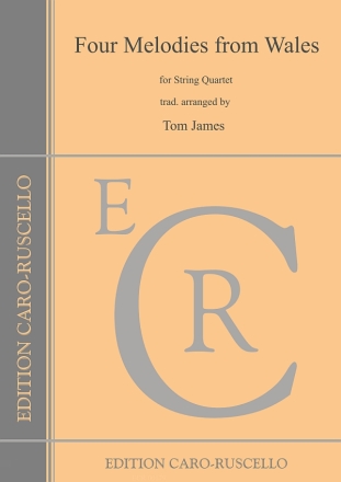 4 Melodies from Wales f�r Streichquartett Stimmen