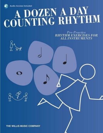 A Dozen a Day Counting Rhythm Sonstoge Variationen Buch und Online-Audio