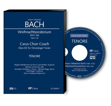 Weihnachtsoratorium fr Soli, Chor und Orchester CD fr Tenor
