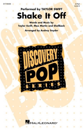 Shake It Off Gemischter Chor mit Begleitung Chorpartitur