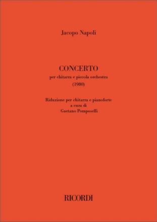 Concerto Gitarre mit Begleitung Klavierauszug
