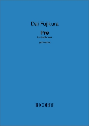 Pre Kontrabass Partitur