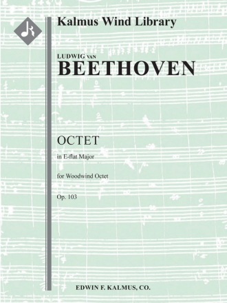 Octet in E-flat, Op. 103 (wind ens sc) Scores